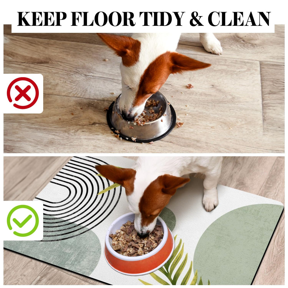 Cuslnox: tapis-nettoyage-facile se nettoie rapidement avec un chiffon humide.