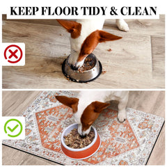 Cuslnox tapis protection du sol, empêche éclaboussures et taches