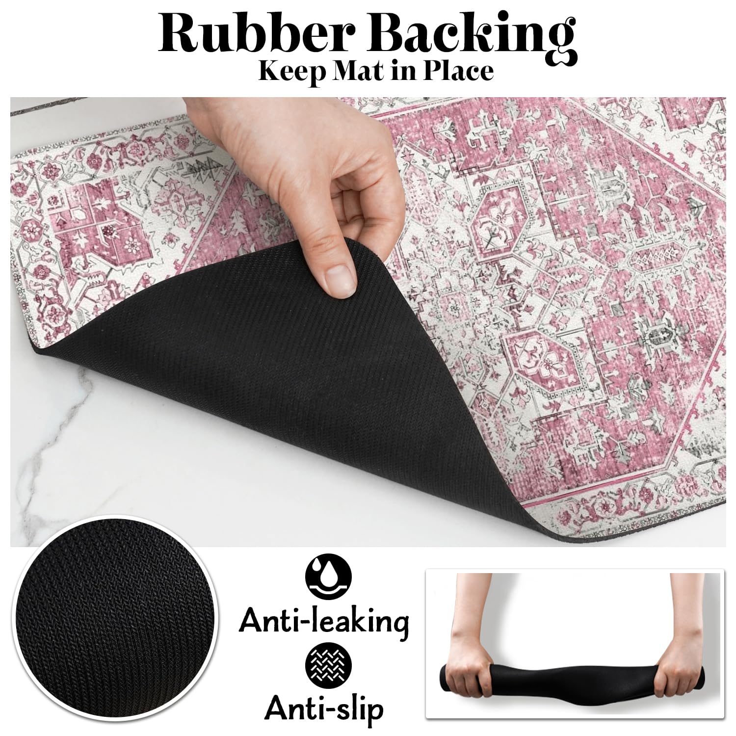 Tapis Cuslnox roulable pour rangement et transport