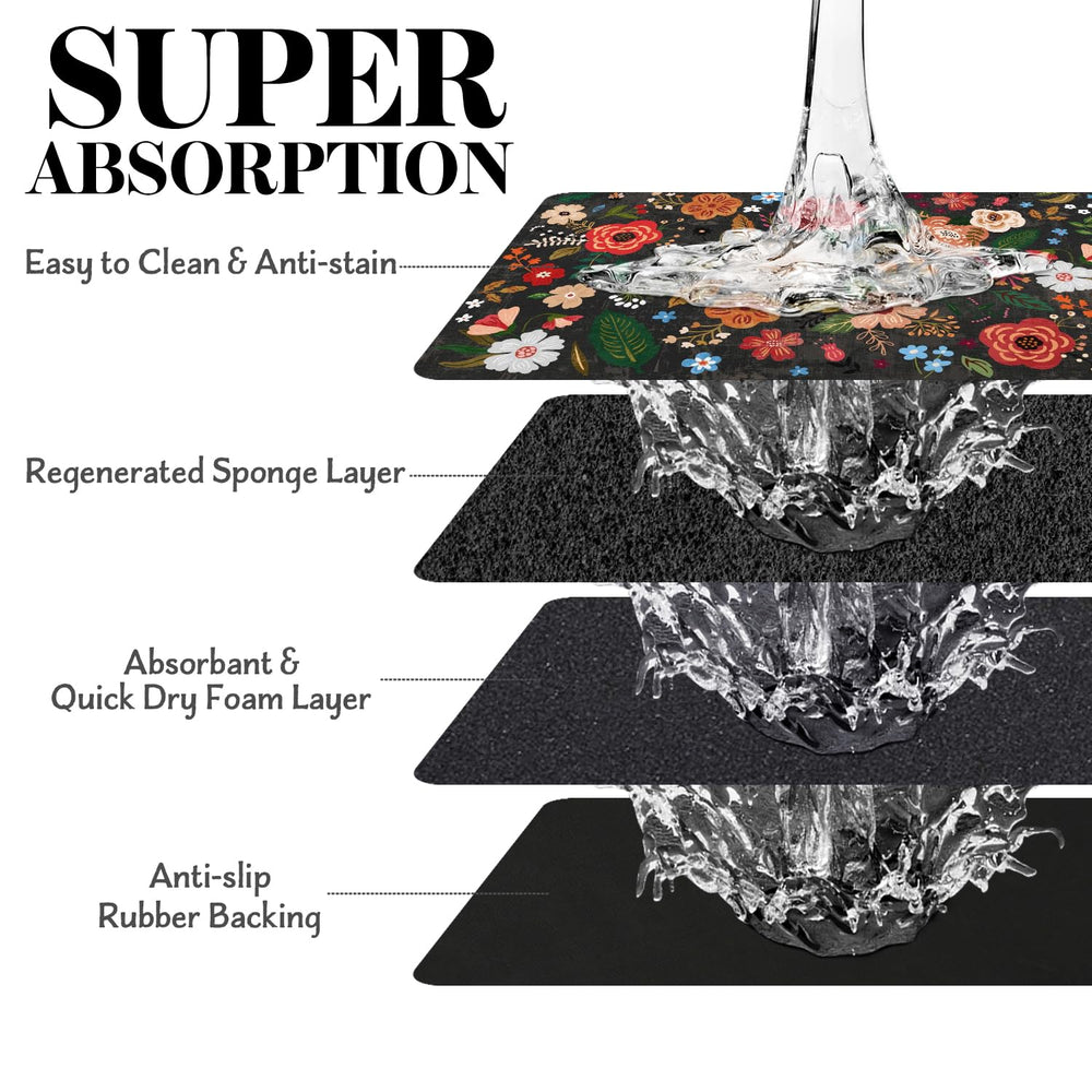 Cuslnox tapis-roulable-stockage: se roule pour le rangement et le transport.