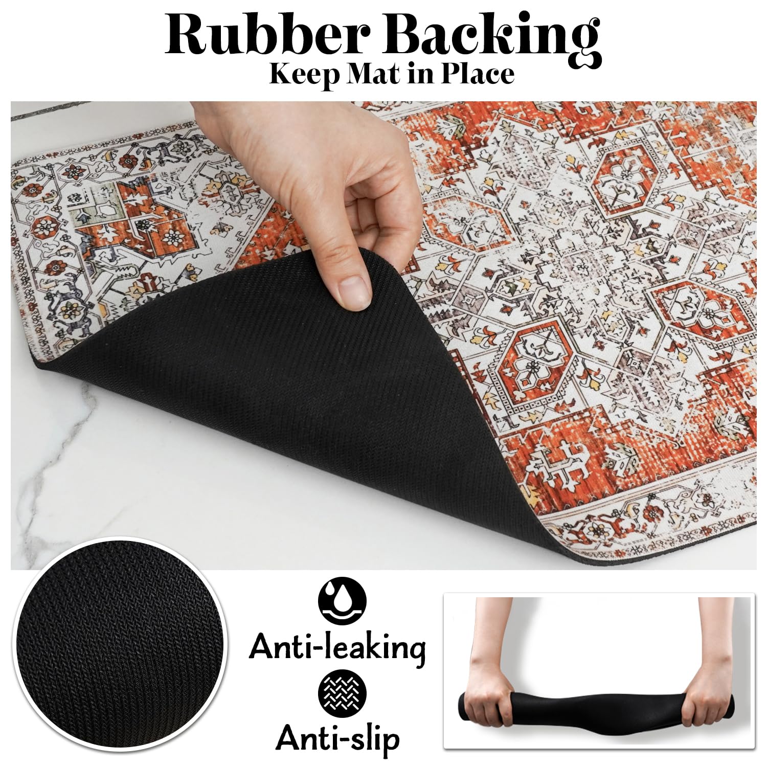 Cuslnox tapis sous distributeur automatique, stabilité renforcée