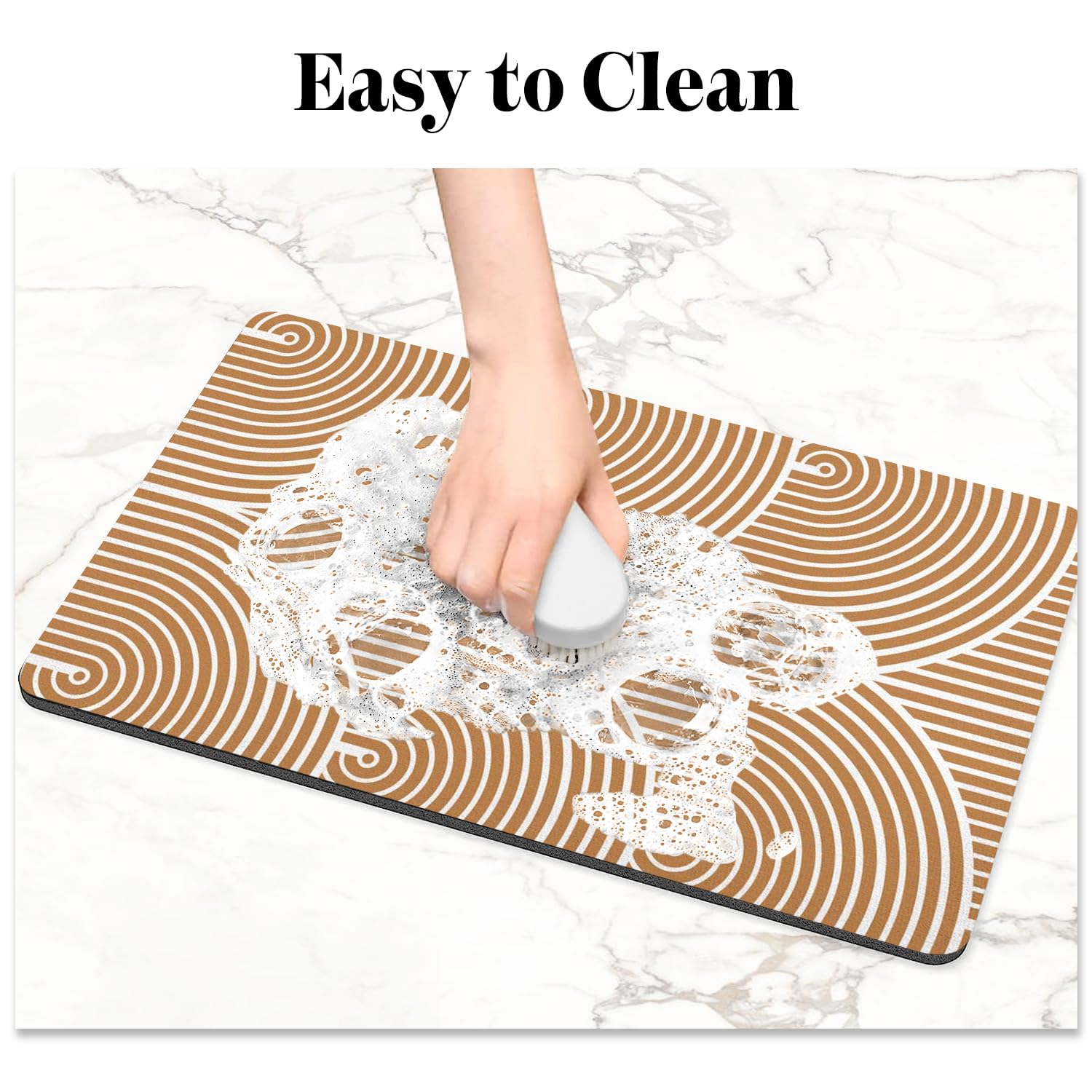 Cuslnox tapis polyvalent, idéal pour chat et litière.