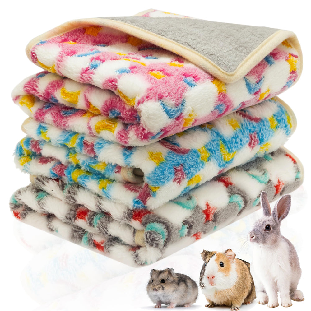 CUSOZWO tapis de couchage 3-pack, douceur et propreté pour petits animaux.