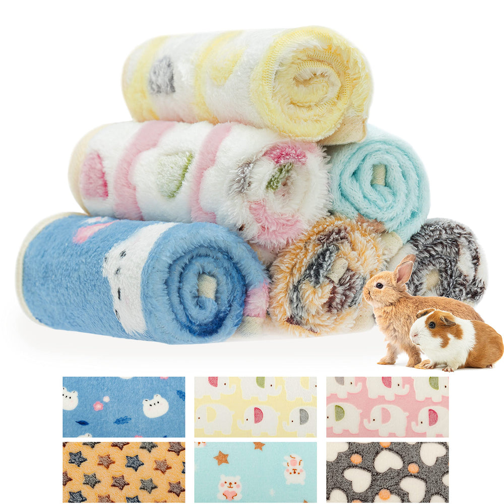 CUSOZWO tapis dodo peluche, six motifs, parfait pour un couchage douillet en cage.