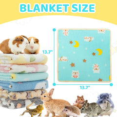 CUSOZWO couverture motifs éléphant, idéale comme liner pour protéger sol et cage.