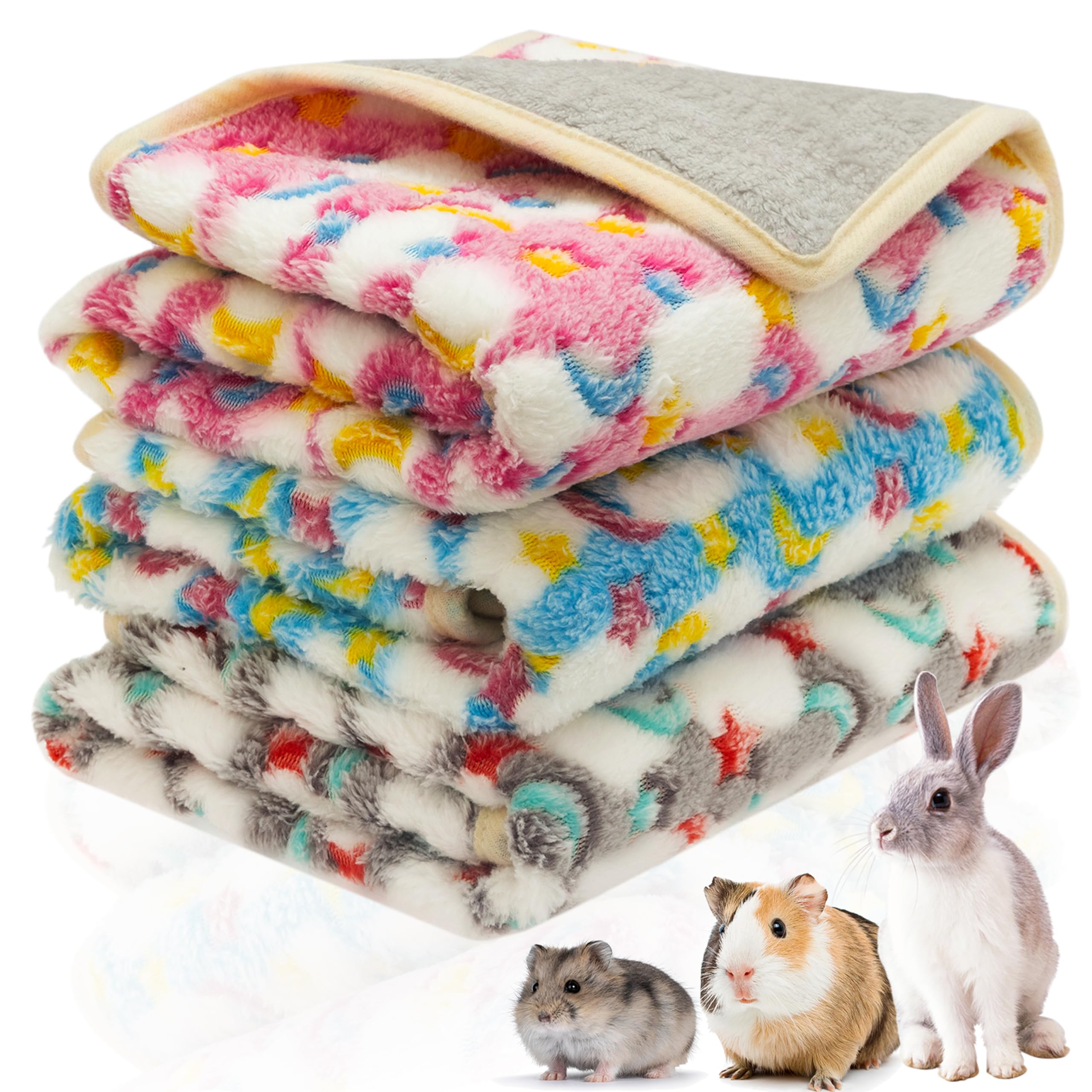 CUSOZWO tapis-litière imperméable cochon d'Inde ensemble 3-pack gris protège les sols.
