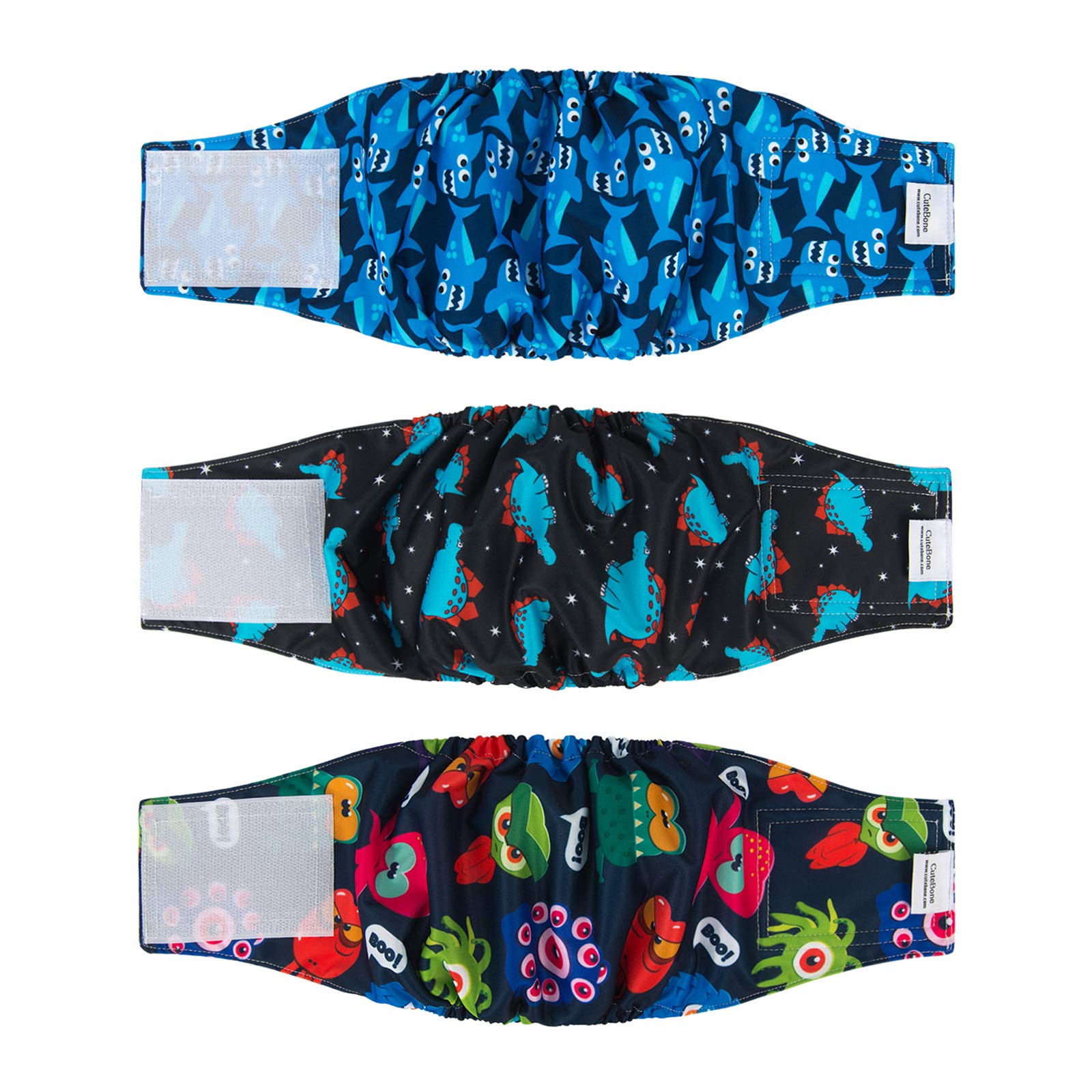 CuteBone bandes ventre chien, design mignon et confort accru lors des promenades.