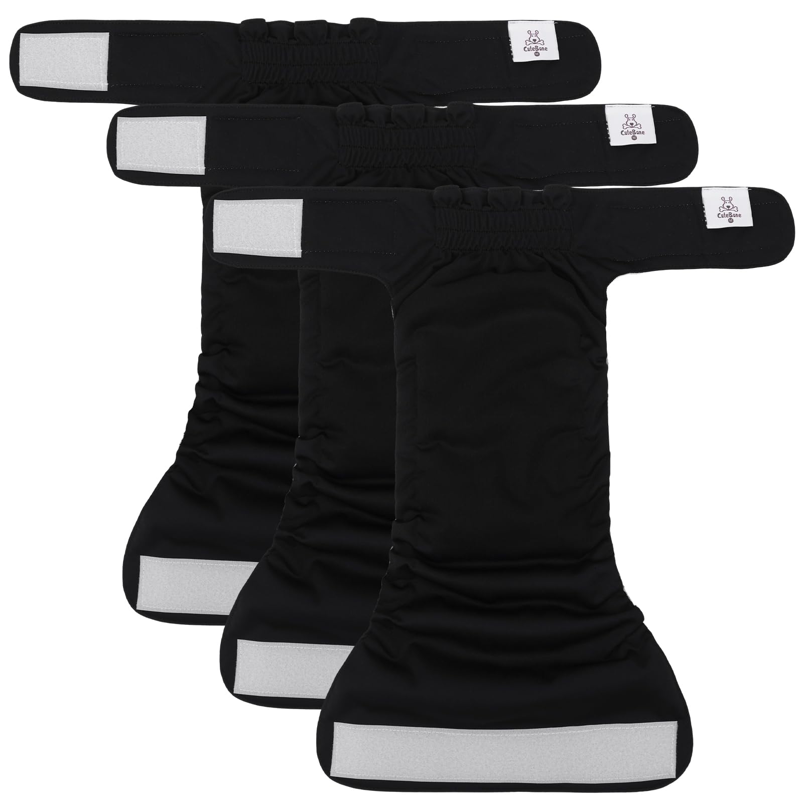 Coque extérieure imperméable et tampon absorbant préviennent les dégâts et les odeurs.