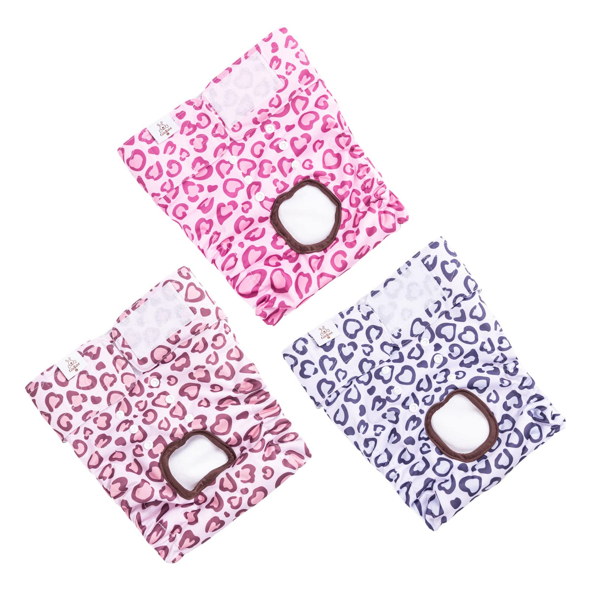 Couches CuteBone pour chienne femelle en ensemble, confort et propreté lors des sorties
