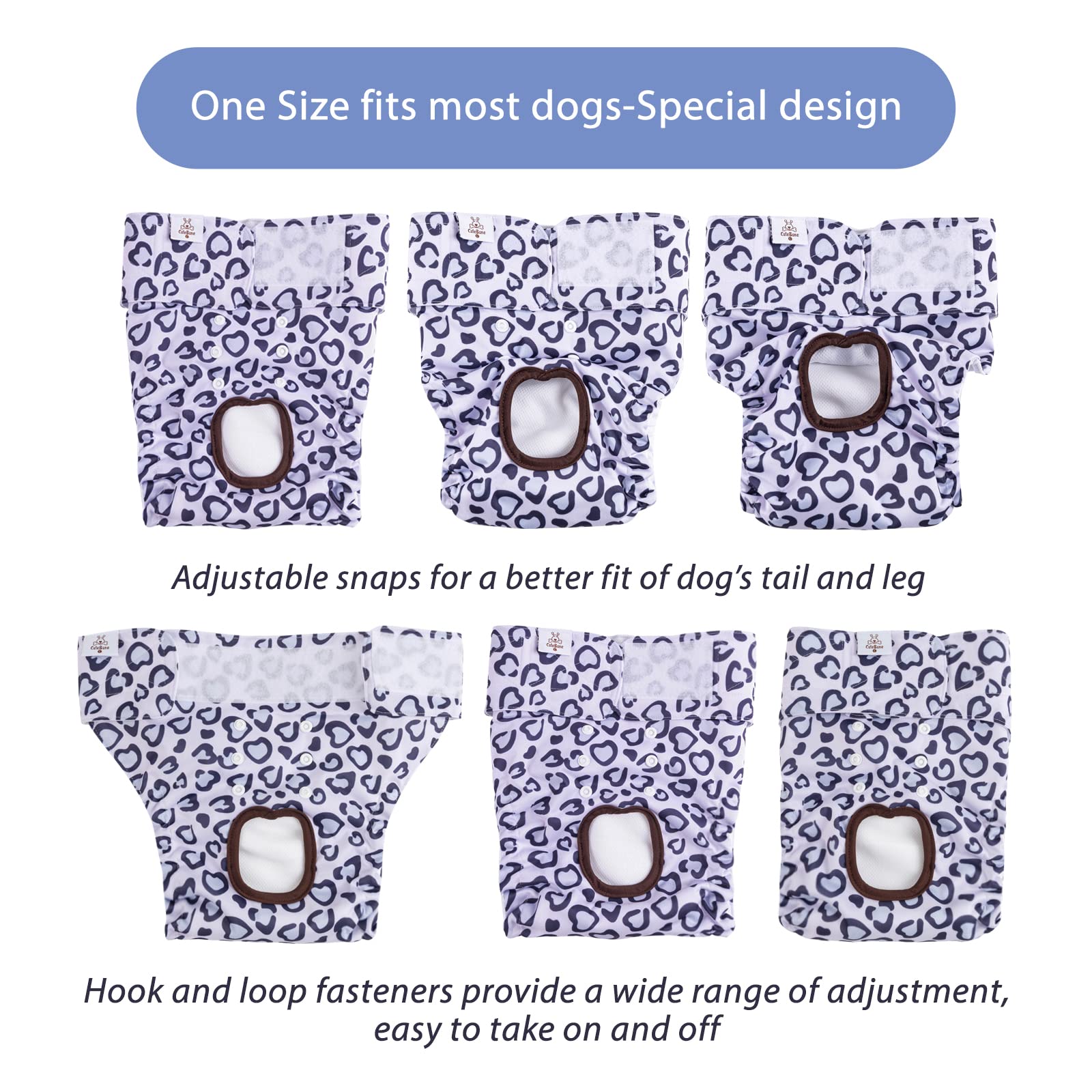Absorbant intégré CuteBone assure une absorption efficace sans irritations