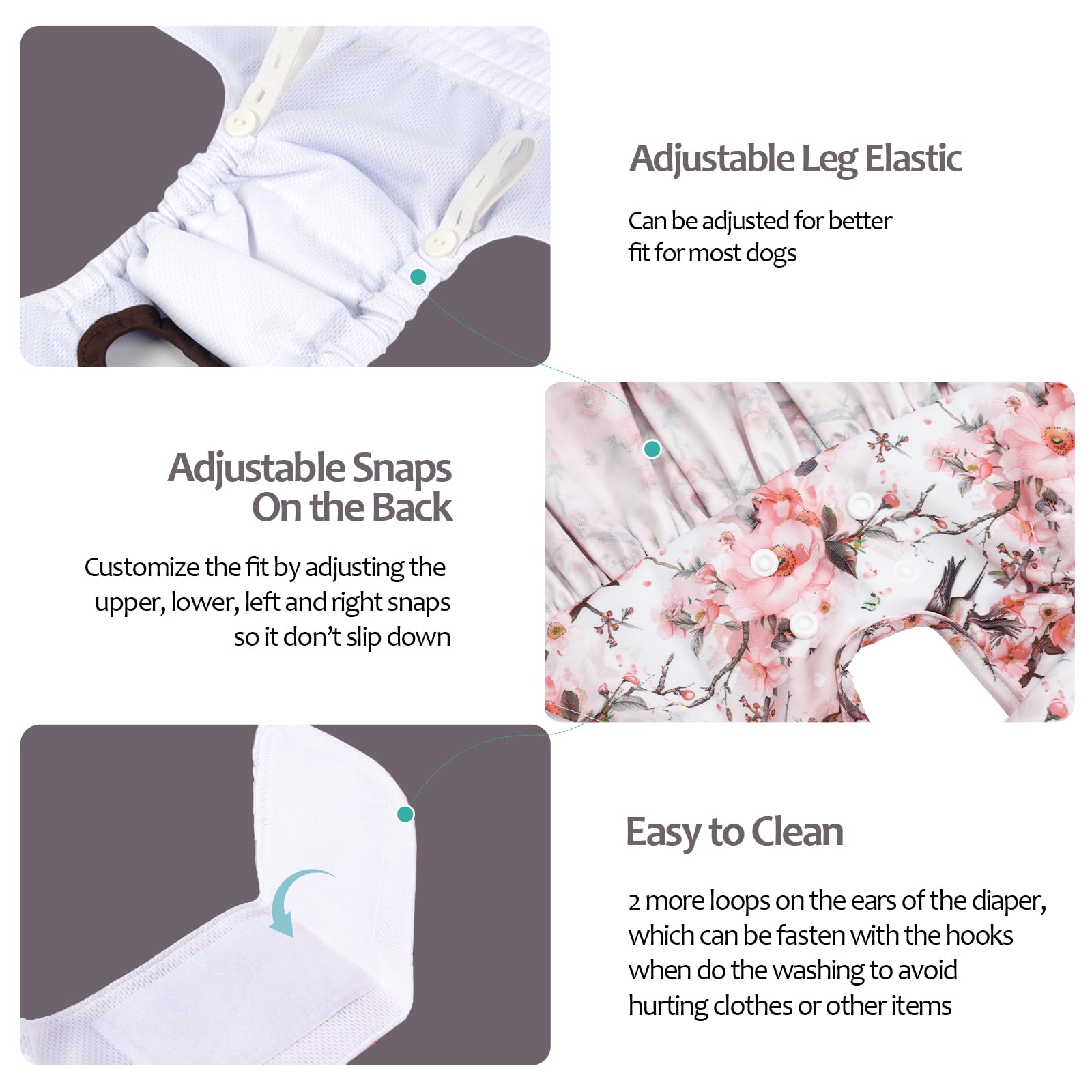 CuteBone couches-doublure-absorbante garde votre chien au sec.