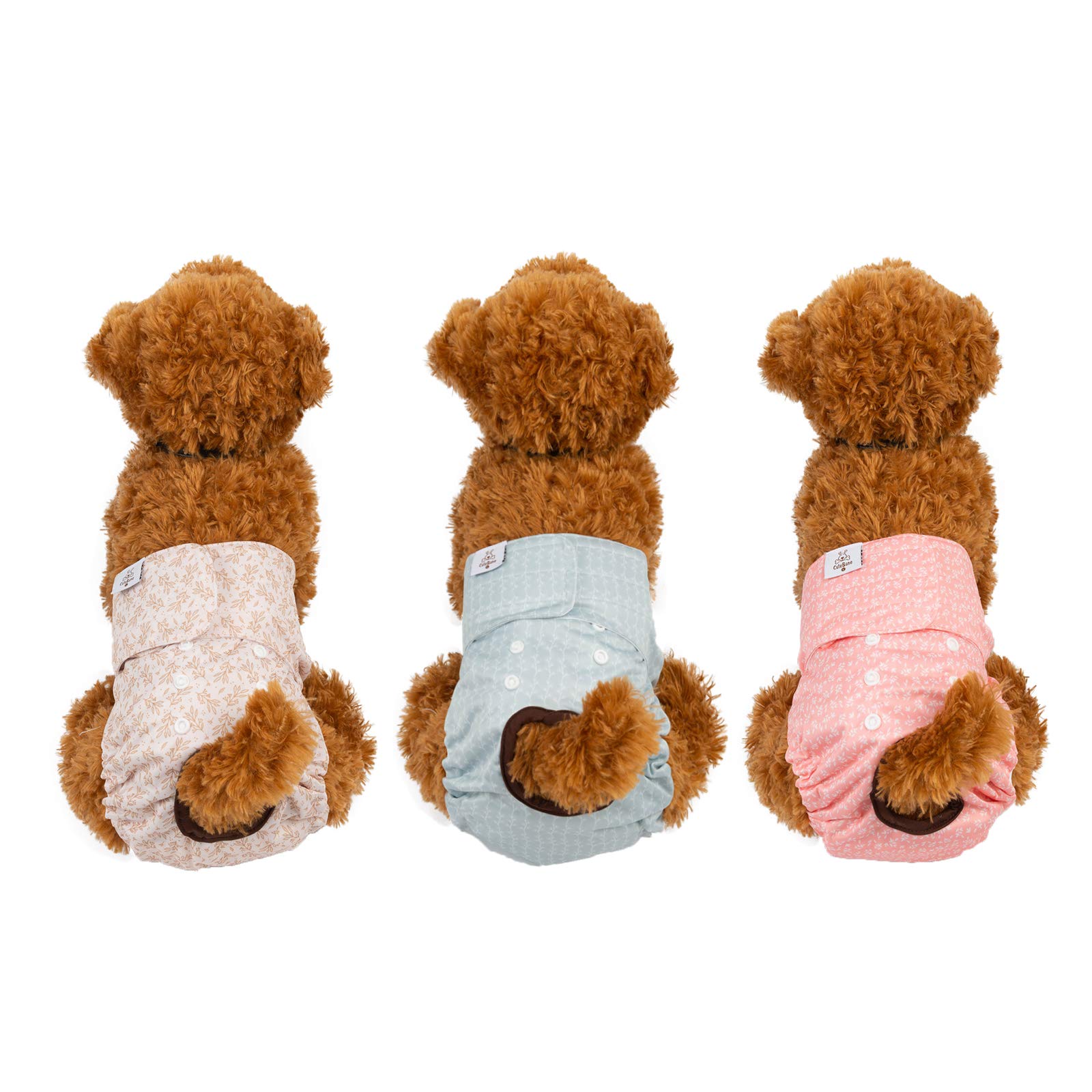 CuteBone couches femelles, fermeture robuste et ajustement sûr.