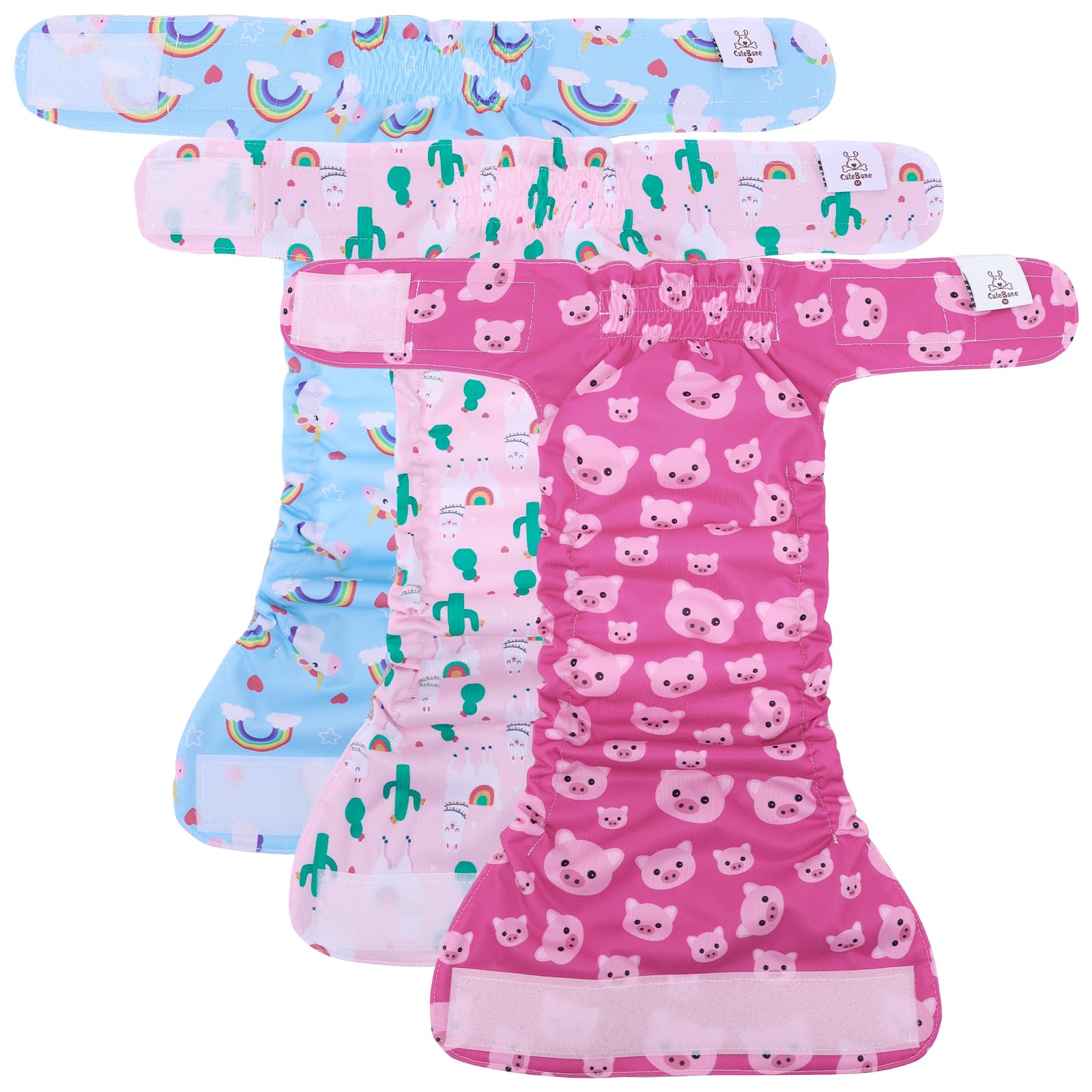 CuteBone couches-lavage-reutilisable-economique: utilisation durable et économique pour chien.