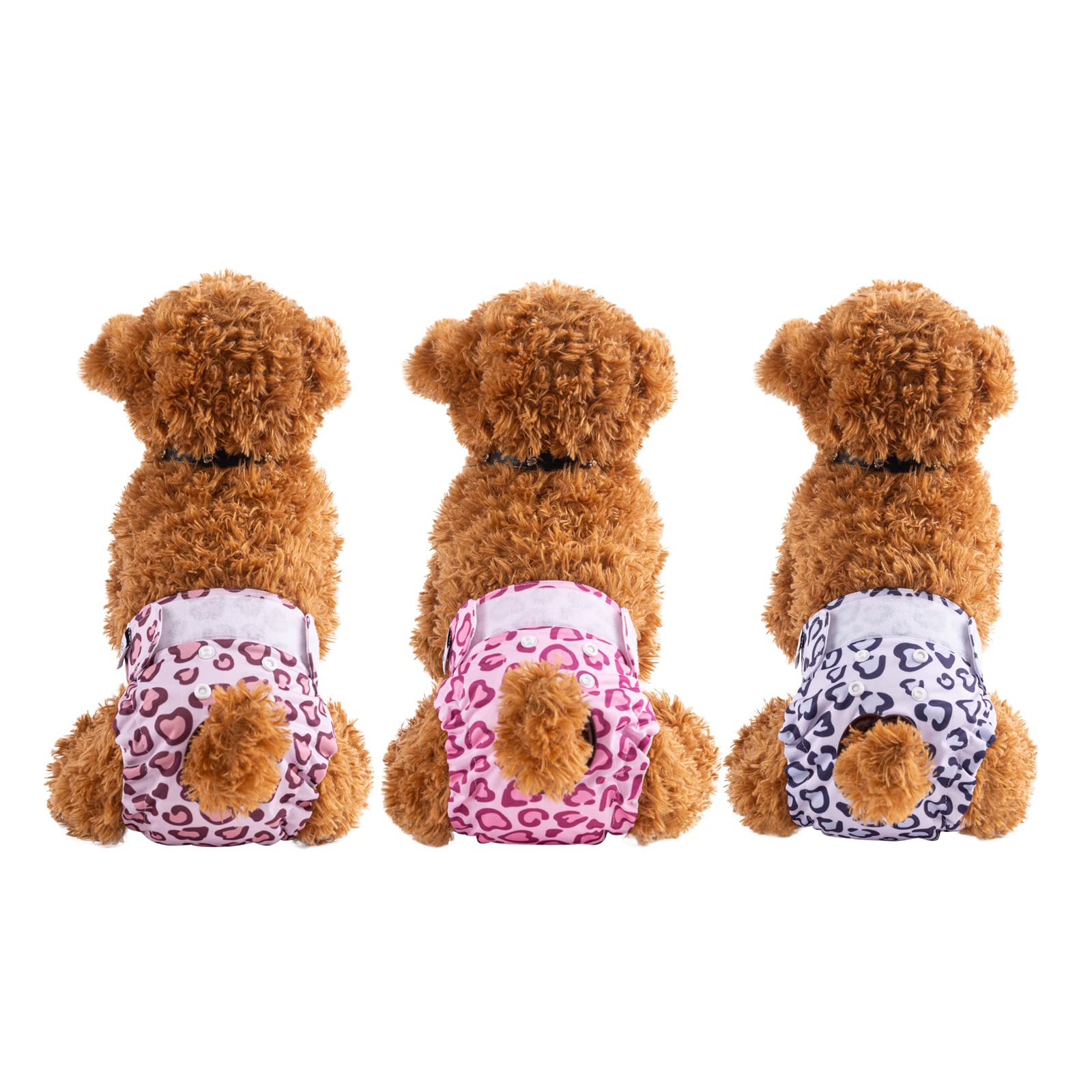Fermetures velcro pratiques sur les couches CuteBone assurant un ajustement rapide.
