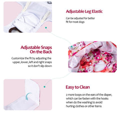 CuteBone: couche anti-fuite pour chienne femelle, étanche et fiable.