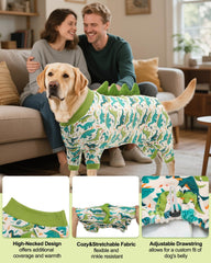 Pyjama dino pull-over CuteBone: chaleur et enfilage facile.