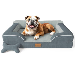 CWAWZ coussin-dog-bed-orthopedique-grand-chien: soutien articulaire optimal pour grands chiens