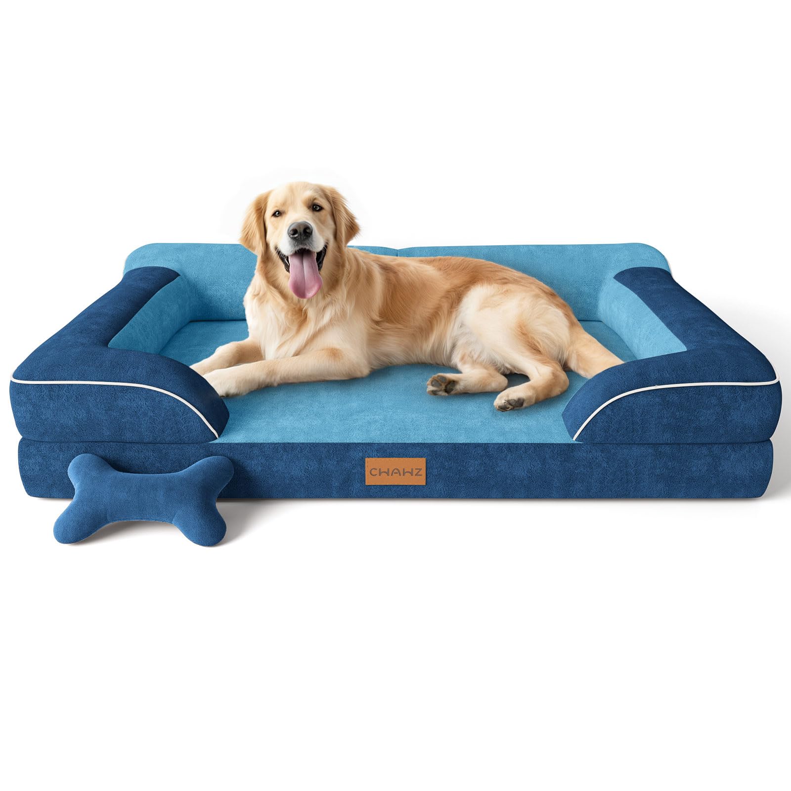 Lit CWAWZ orthopédique XL avec gel mémoire apportant soutien articulaire pour chien