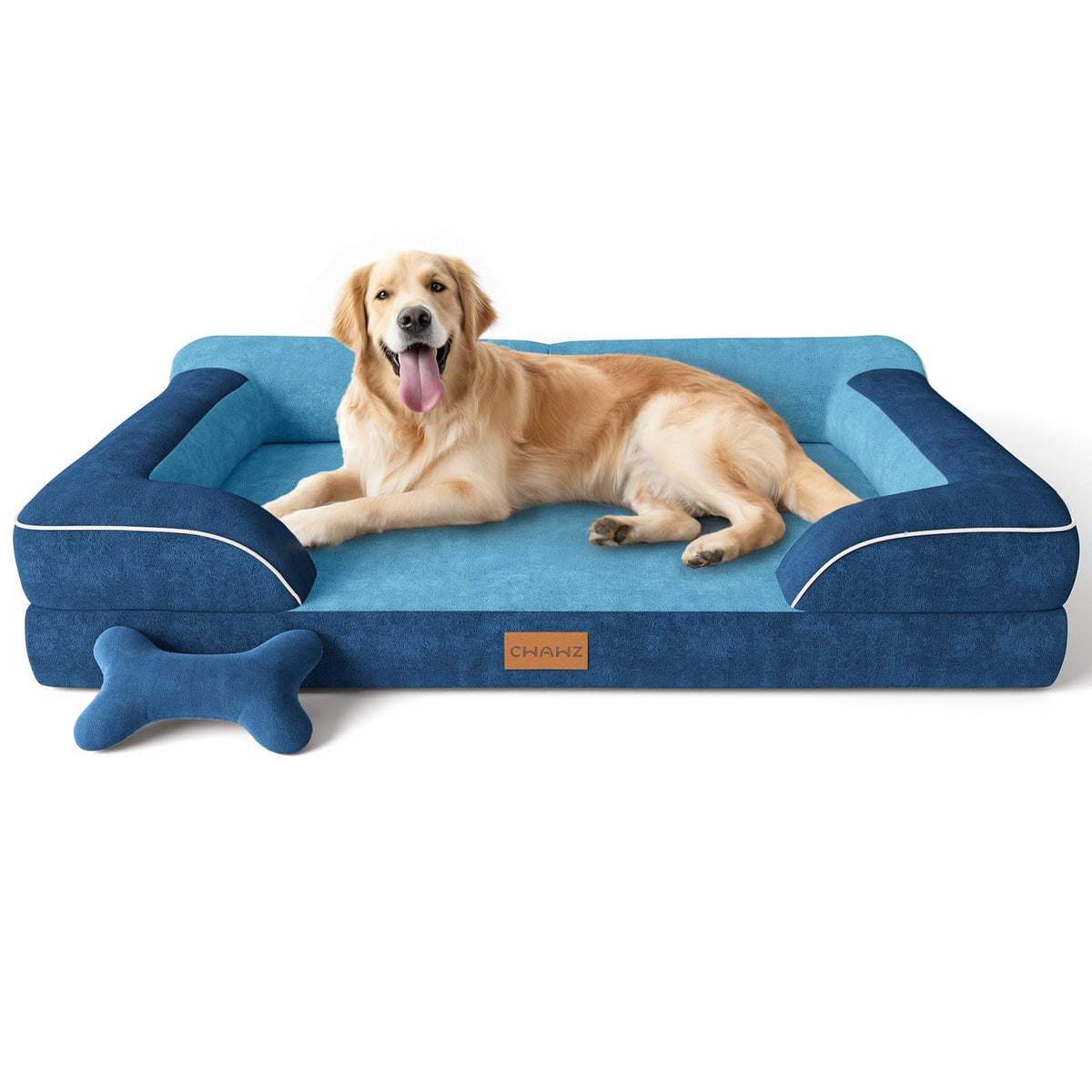 Lit CWAWZ orthopédique XL avec gel mémoire apportant soutien articulaire pour chien