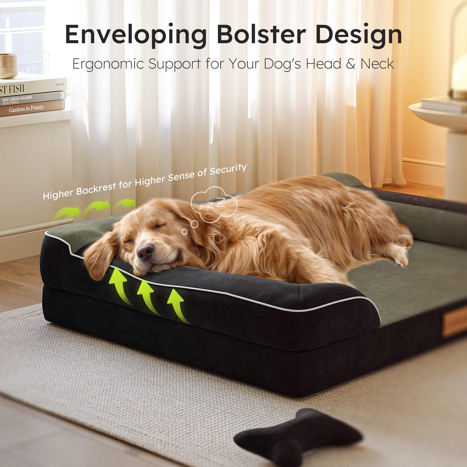 CWAWZ lit-chien-xlarge-revetement-tpu-impermeable – protection contre liquides efficace.