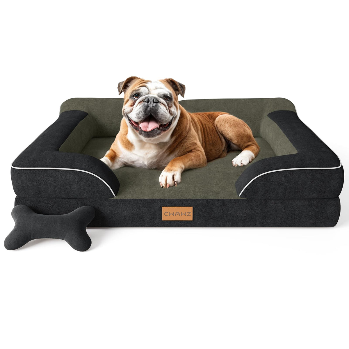 CWAWZ lit orthopédique pour chien grand offrant un soutien des articulations au repos