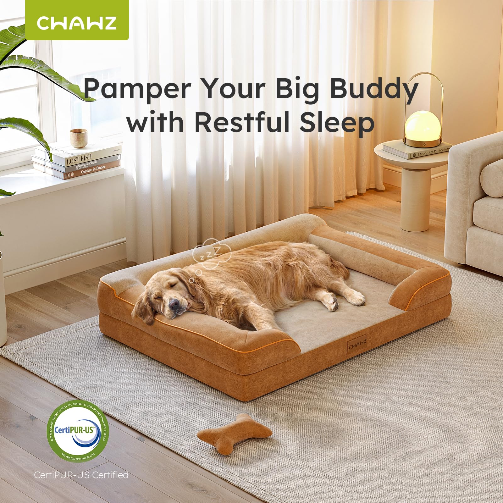 CWAWZ mousse-memoire-certipur-us, confort durable et sécurité textile.