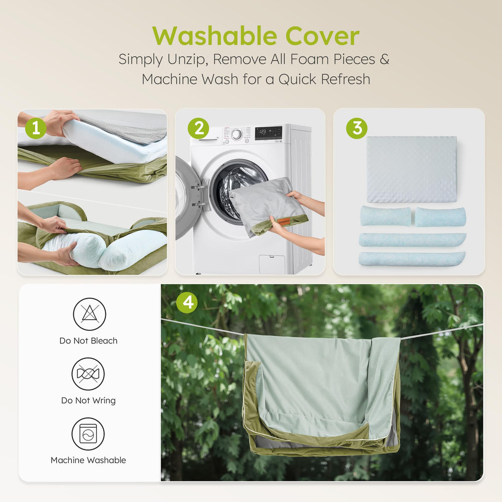 CWAWZ espace généreux: lit canapé-dortoir confortable pour chiens géants.