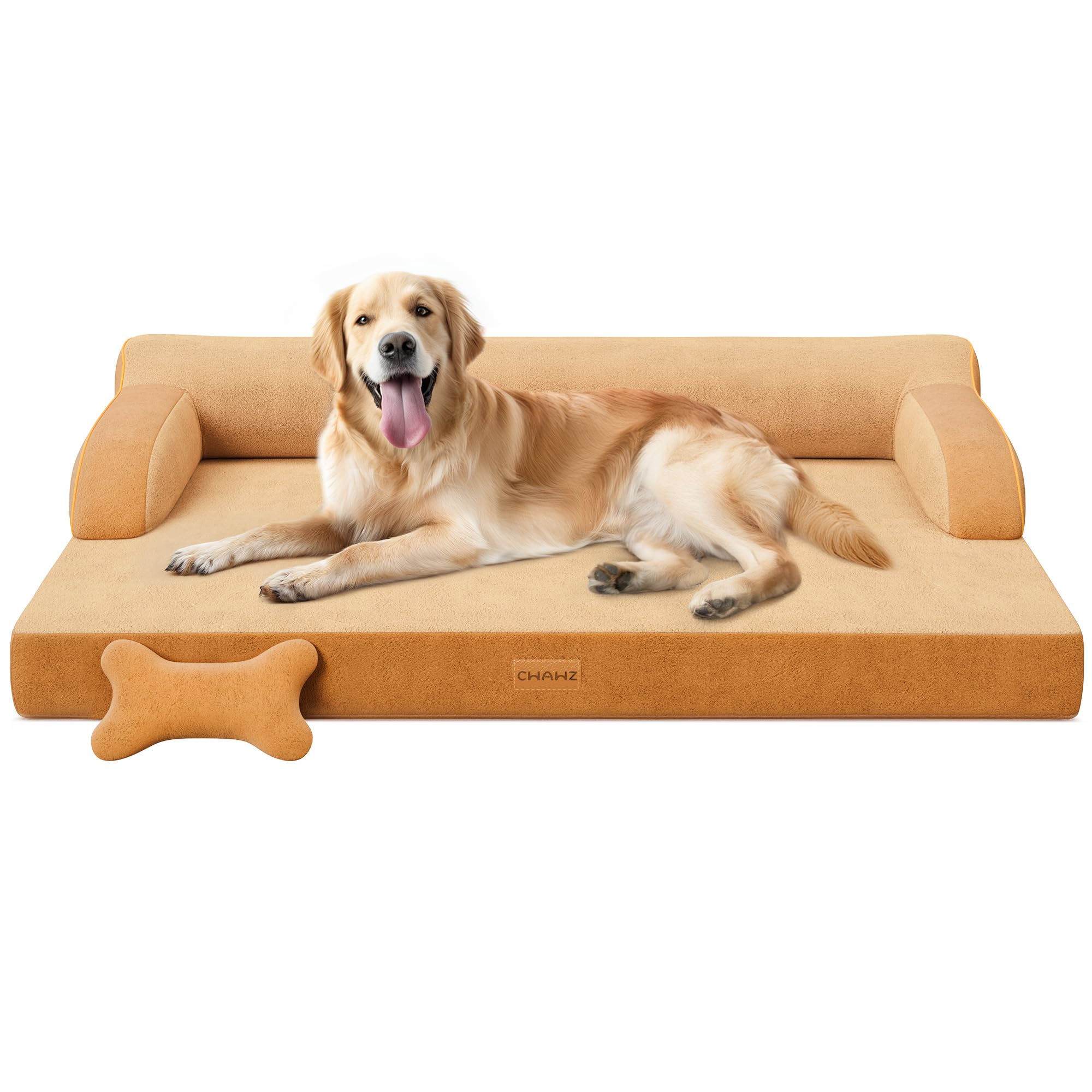 CWAWZ XL lit orthopedique chien vue-haute offrant un soutien durable