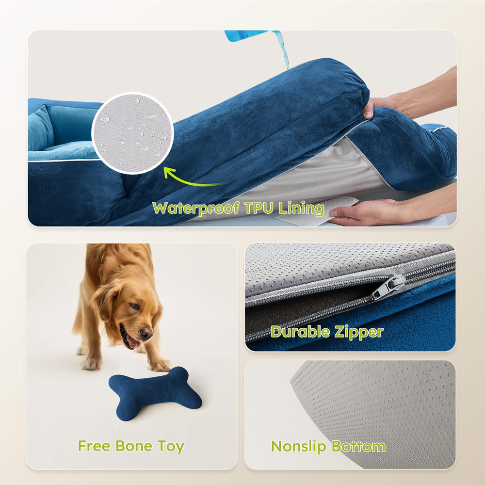 CWAWZ jouet en forme d os inclus pour stimulation et enrichment