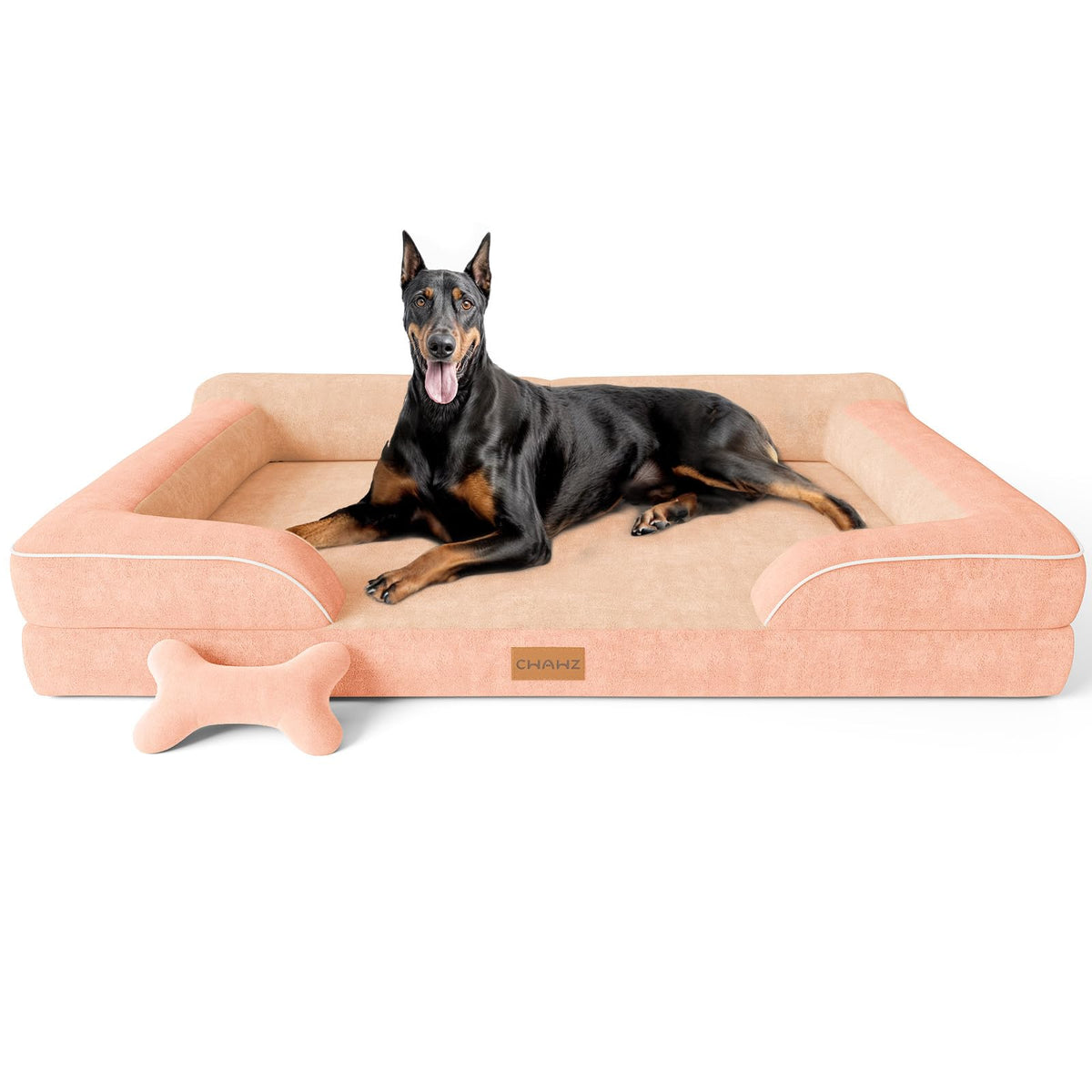 CWAWZ XXL lit chien orthopédique mousse mémoire, soutien articulaire idéal.
