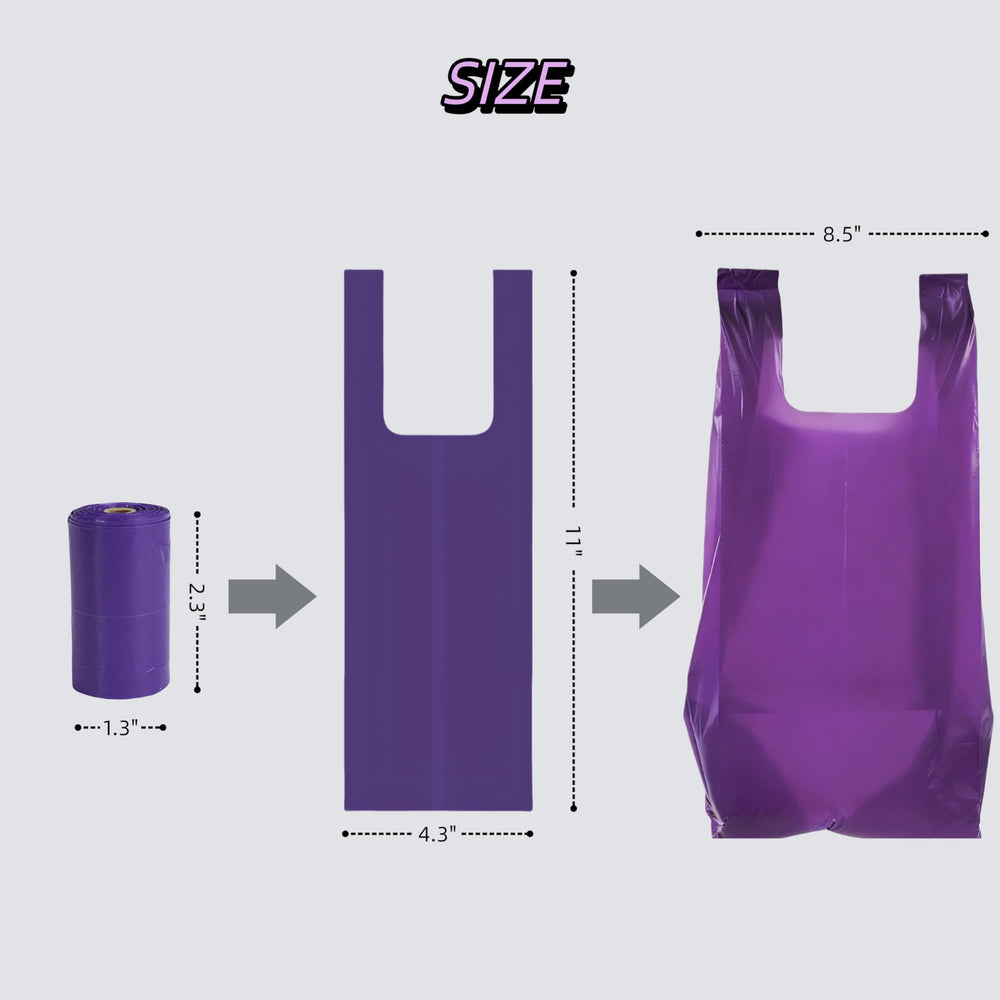 CWYZA sacs idéaux pour déchets domestiques mineurs, discrétion assurée.