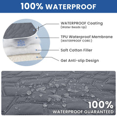 CYCMACO Base anti-glissement avec empreintes pattes pour meuble stable.