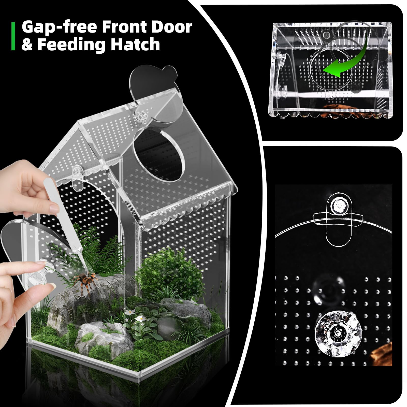 Cycodo accès double – porte et port d’alimentation facilités.