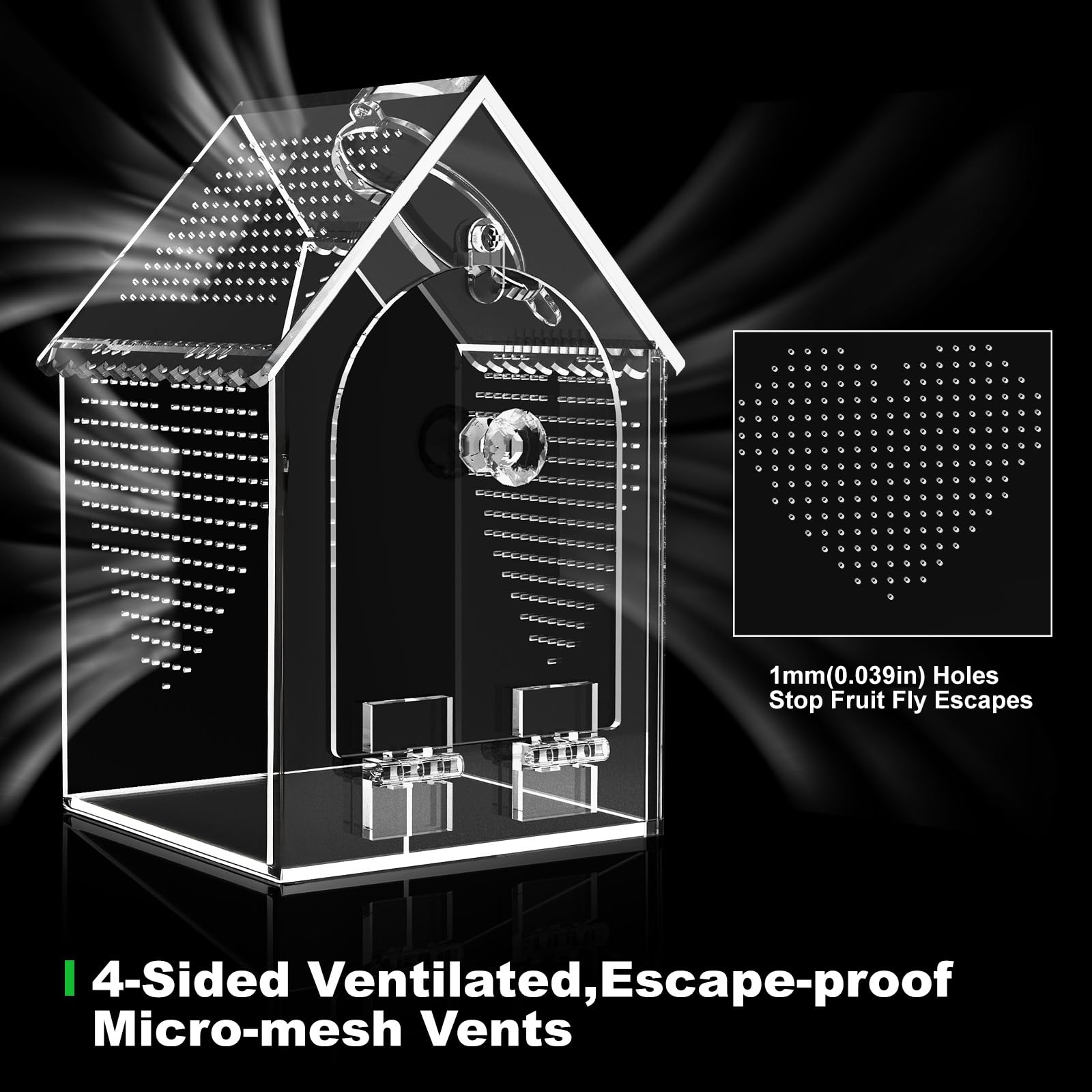 Cycodo ventilation 1 mm – aération précise et sûre.