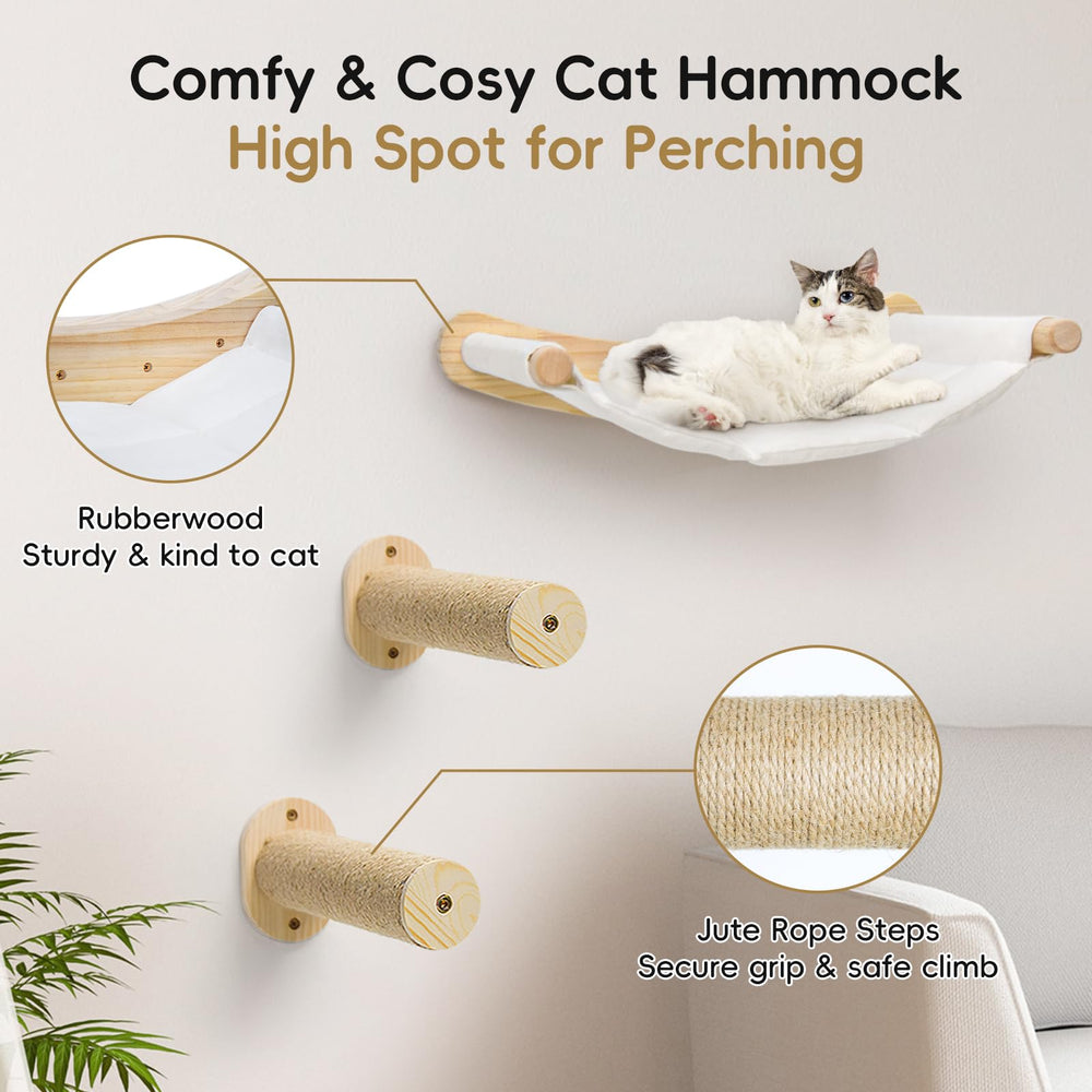 CYDDUP : étapes en sisal pour chat, favorise escalade naturelle et exercice.
