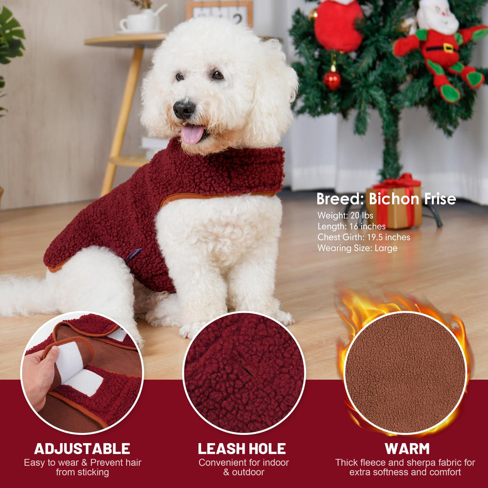 Manteau pour chien cyeollo, design réversible pour varier le style