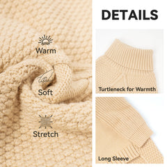 Détail étiquette cuir sur le pull cyeollo pour une touche chic.