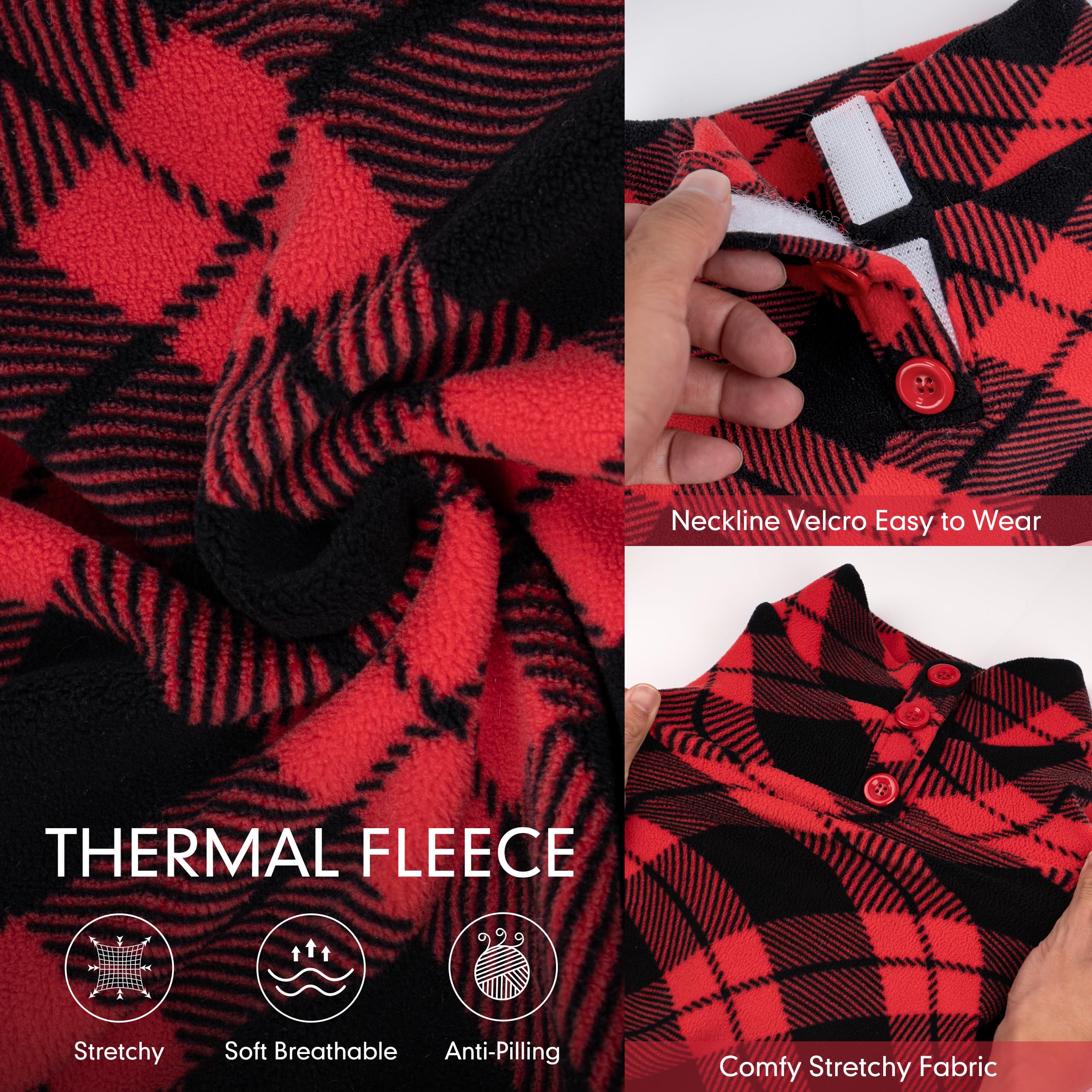 Pyjama pour chien cyeollo, utilisation quotidienne comme manteau intérieur et extérieur.