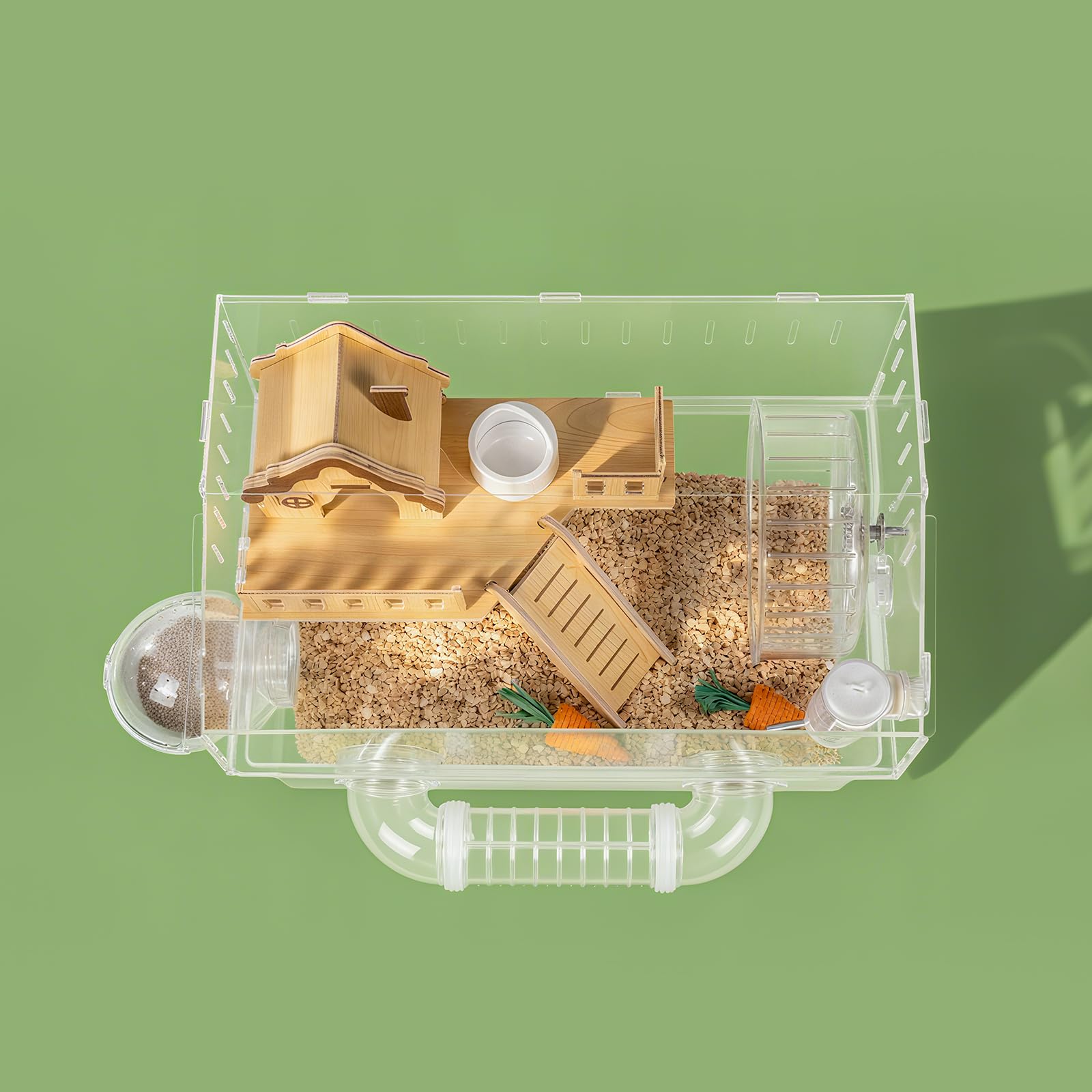 Cyirexylcc cage hamster plateforme haute – accès multi-niveaux et jeu stimulant.