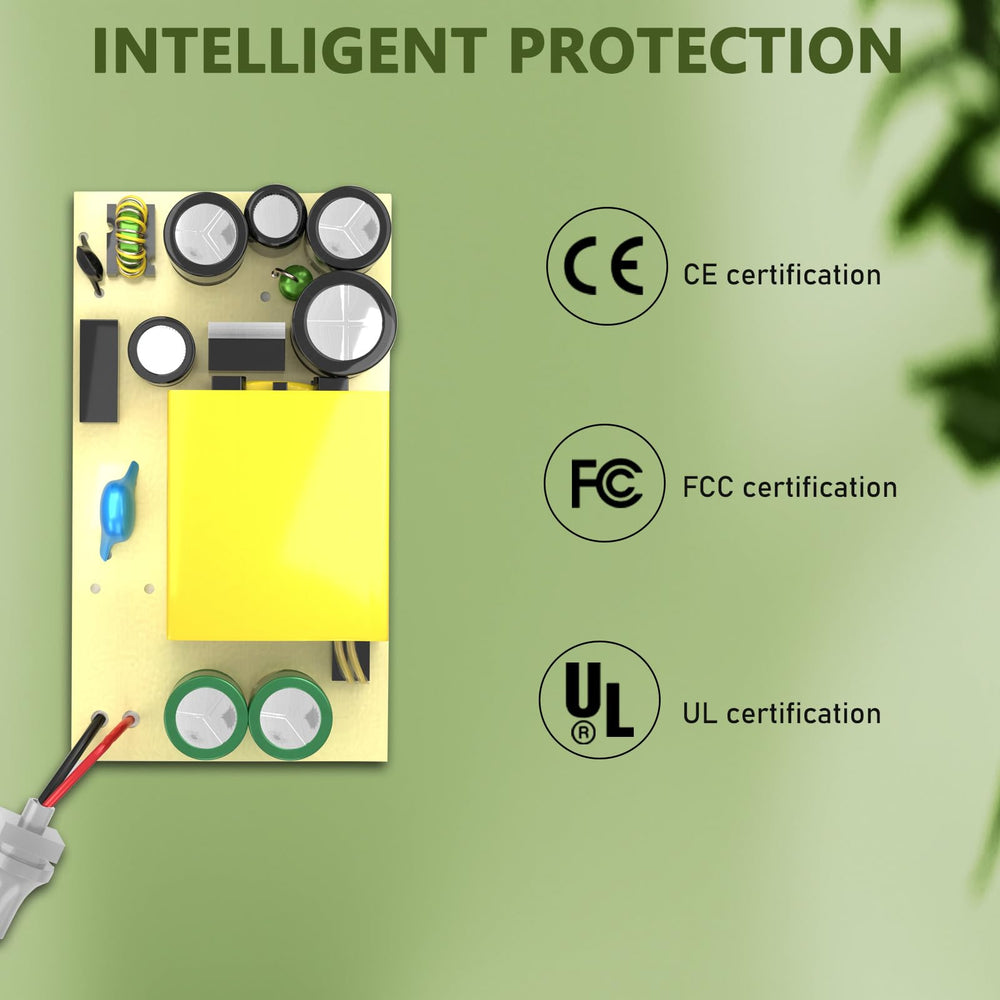 Czepa boîtier PVC robuste, chargeur sûr pour litière automatique.