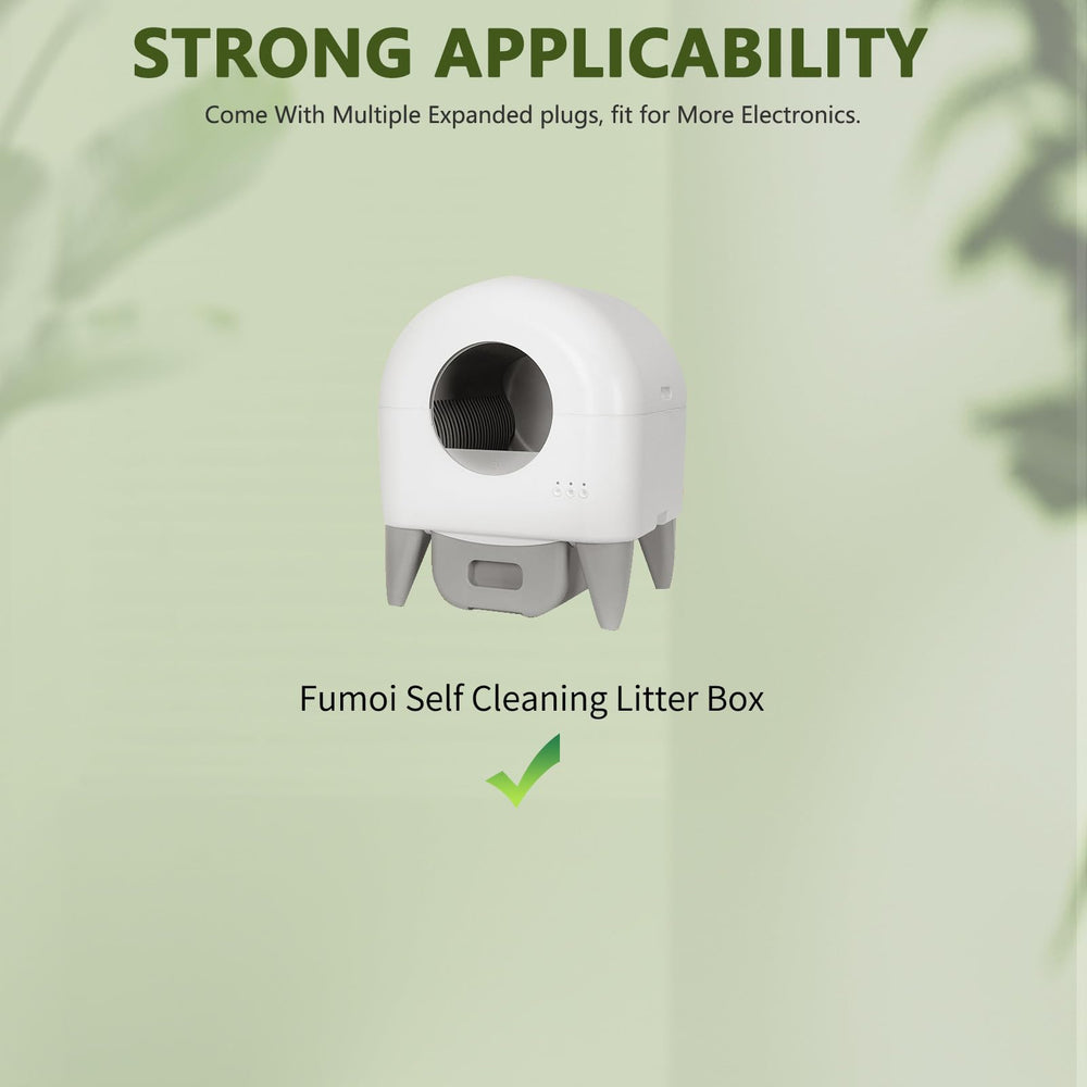 Czepa chargeur de remplacement pour robot Litière Fumoi, fonctionnement silencieux et efficace.
