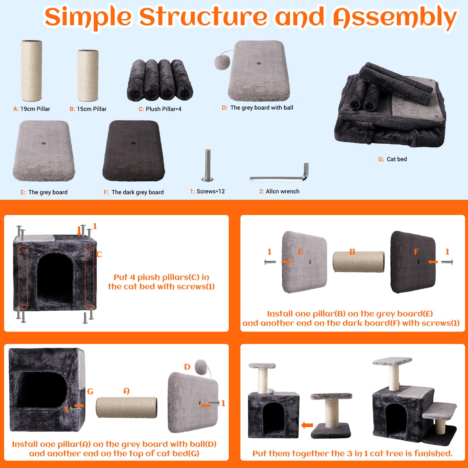 Czoynife-base-stable-mdf base robuste assurant sécurité et stabilité.