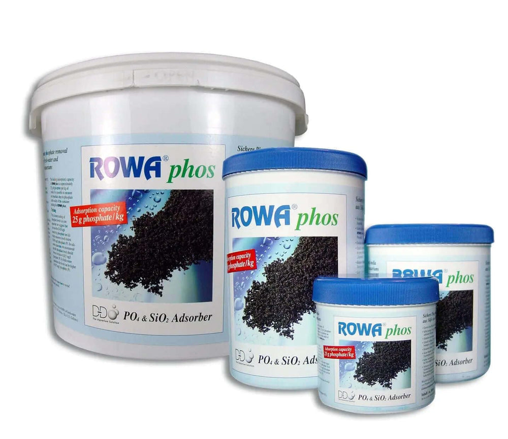 ROWAPHOS dans un média de filtration, réduction potentielle des phosphates.