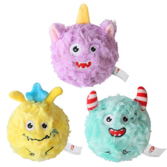 Balle-monstre pingouin D KING, peluche sonore idéale pour le jeu.