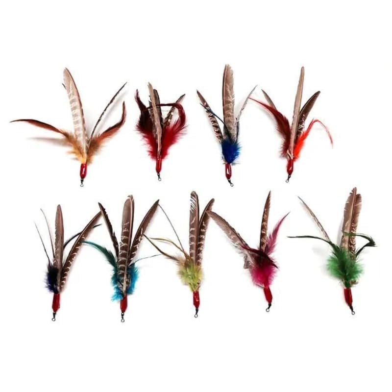 Da Bird plume de rechange super, couleurs assorties, idéale pour varier les sessions de jeu.