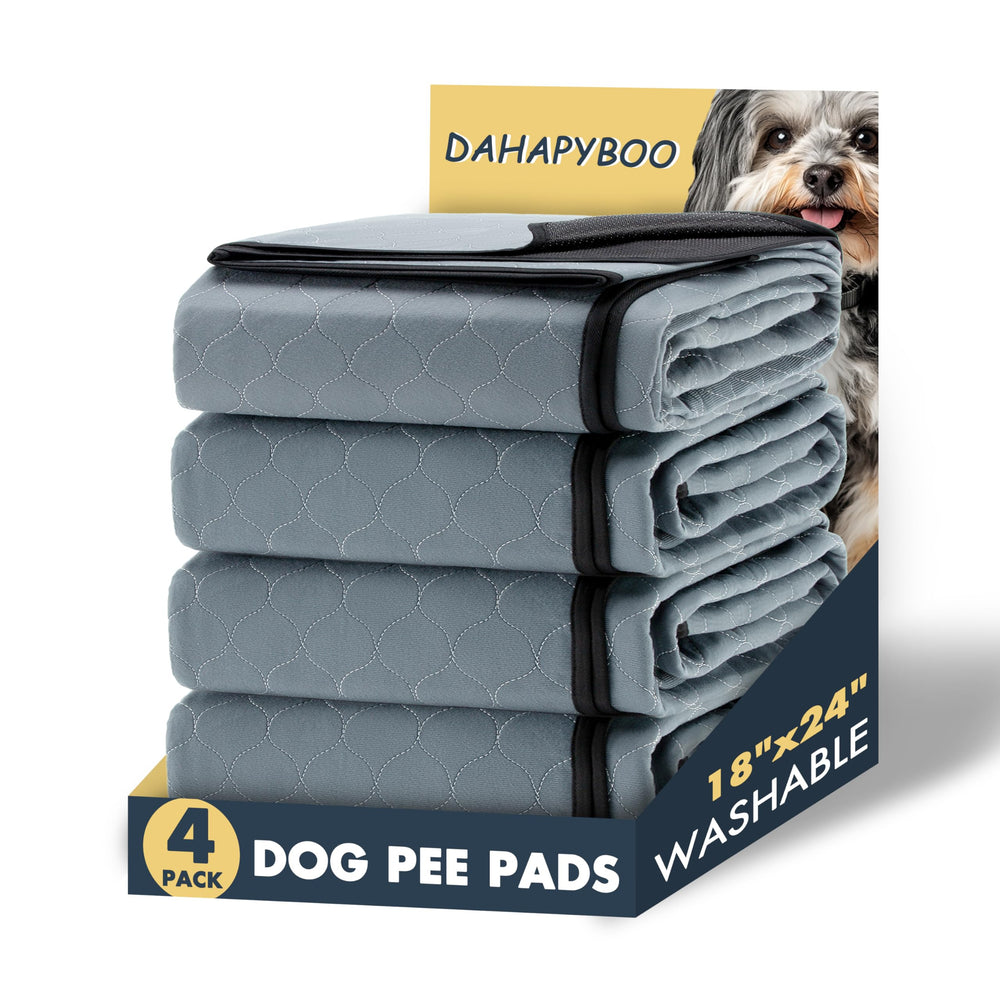 DAHAPYBOO tapis-pipi chien 18x24 anti-glisse pour sol stable.