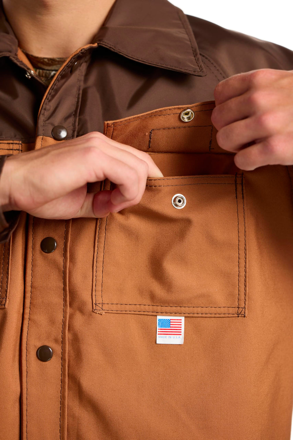 DAN'S Hunting Gear Upland Briar Shirt: fabrication américaine, qualité et fiabilité.