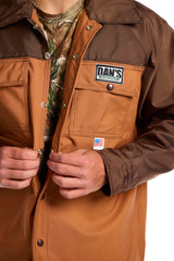 DAN'S Hunting Gear Upland Briar Shirt: 2 poches poitrine pratiques pour l'équipement.