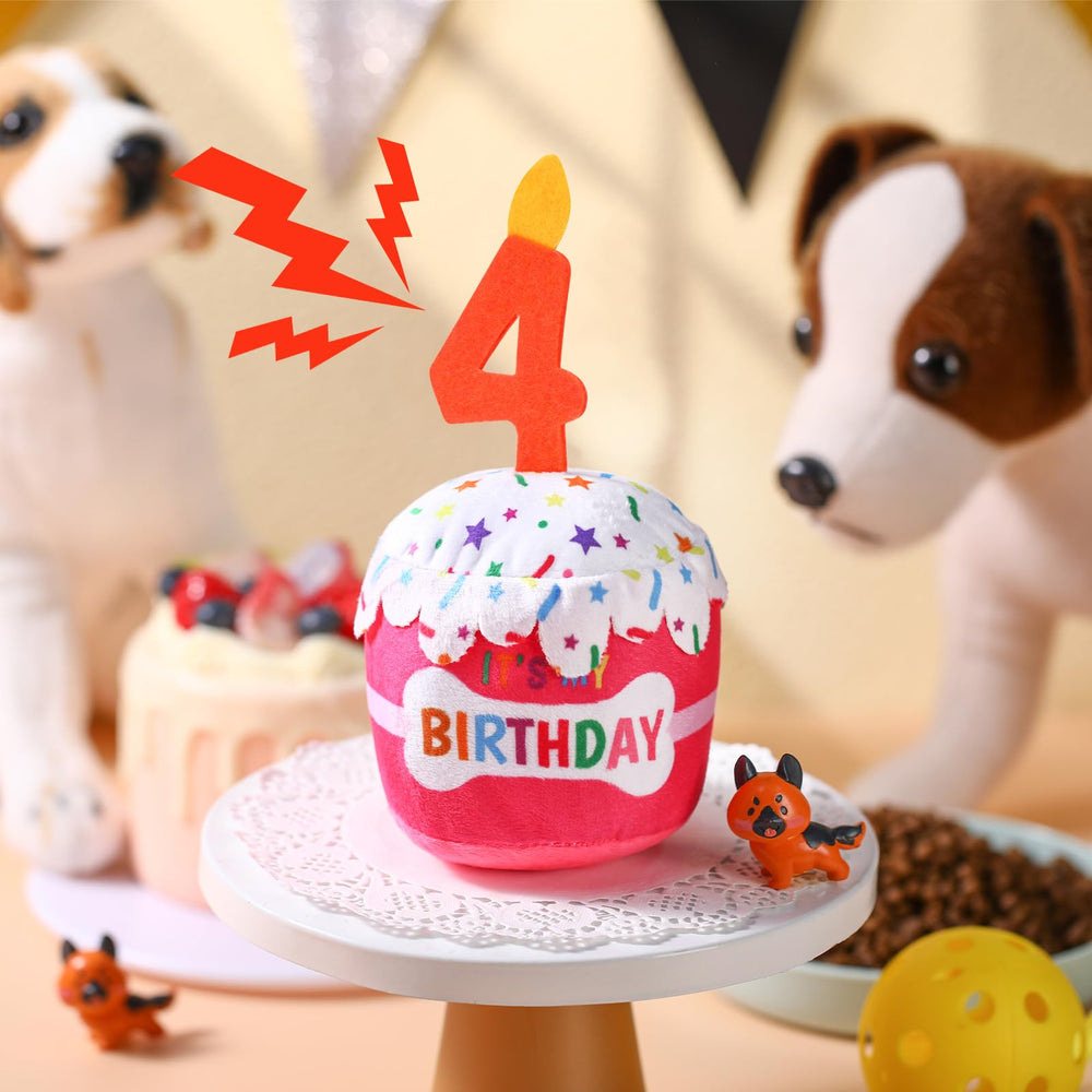 Dansydaisy cadeau-anniversaire-chien-rose, cadeau original et mémorable pour chiots.