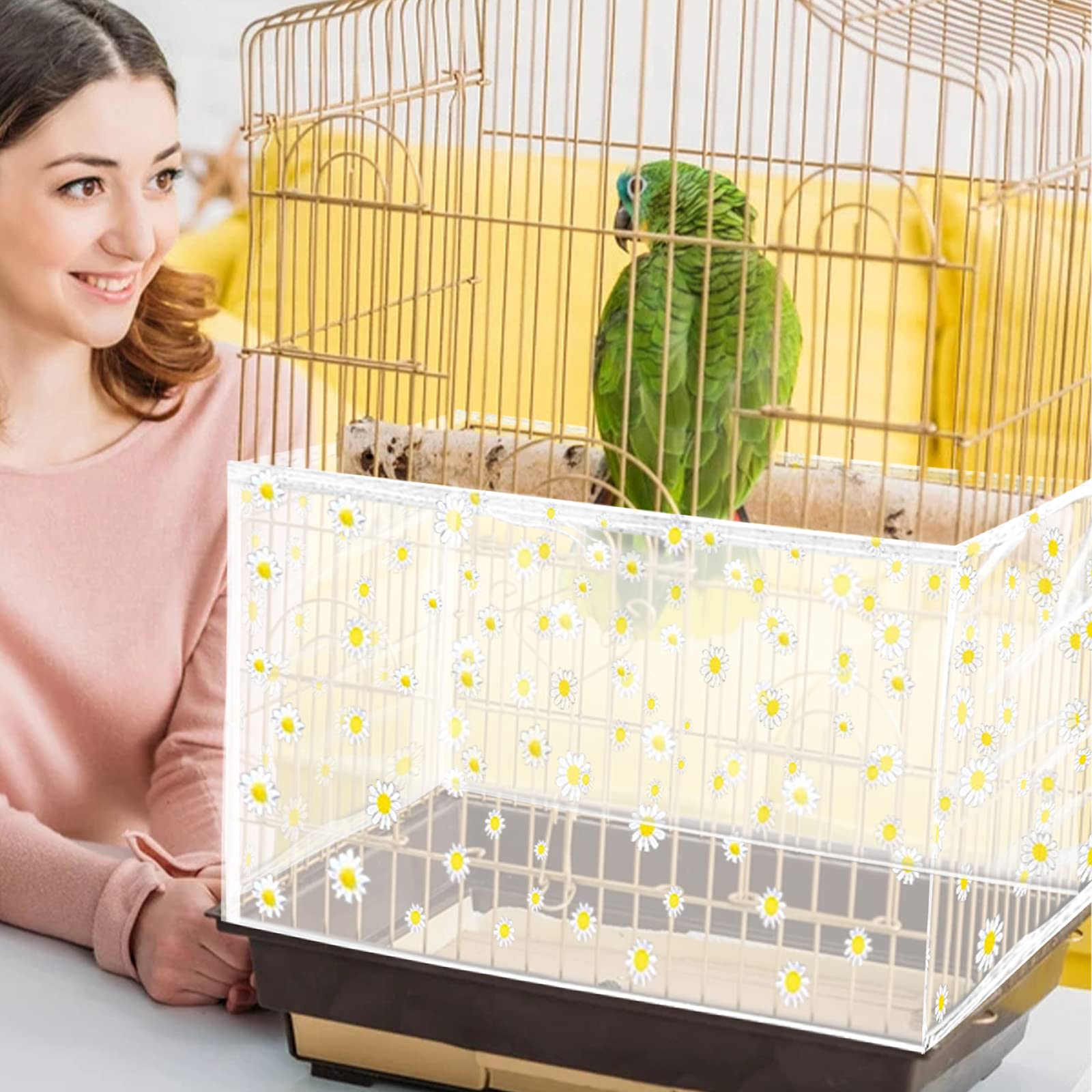 Daoeny compatible cages rondes et carrées, parfaite pour perruches et aras.